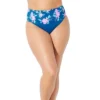 Swimsuits For All Women’s Plus Size High Waist Foldover Swim Brief