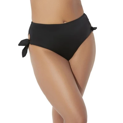 Swimsuits For All Women’s Plus Size Bow High Waist Brief - Image 3