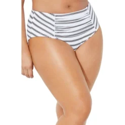 Swimsuits For All Women’s Plus Size Scout High Waist Bikini Bottom