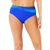 Swimsuits For All Women’s Plus Size Twist Front Bikini Bottom