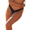 Swimsuits For All Women’s Plus Size The Camille Ribbed Moderate Coverage Bikini Bottom