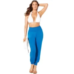 Swimsuits For All Women’s Plus Size Smocked Jogger