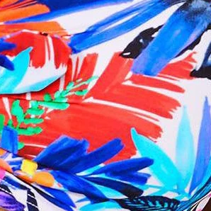 Swimsuits For All Women’s Plus Size Genius Cross Back Bikini Top - Image 2