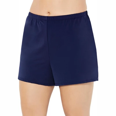 Swimsuits For All Women’s Plus Size Relaxed Fit Swim Short - Image 4