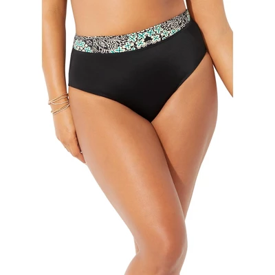Swimsuits For All Women’s Plus Size High Waist Bikini Bottom - Image 5