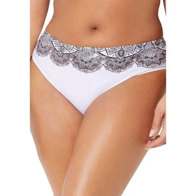 Swimsuits For All Women’s Plus Size Hipster Swim Brief - Image 13