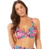 Swimsuits For All Women’s Plus Size Leader Bra Sized Underwire Bikini Top