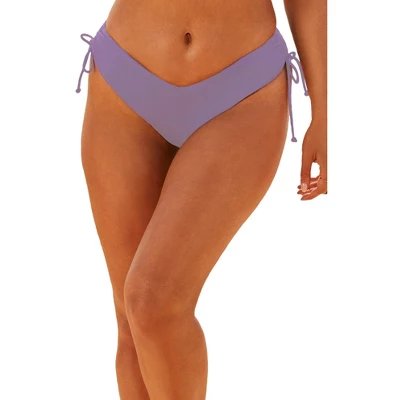 Swimsuits For All Women’s Plus Size Camille Kostek Cheeky Bikini Bottom - Image 5