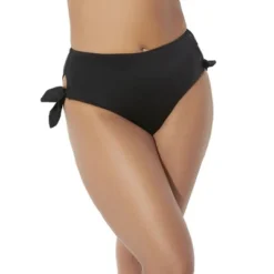 Swimsuits For All Women’s Plus Size Bow High Waist Brief