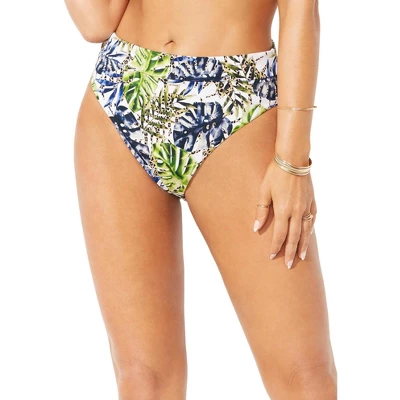 Swimsuits For All Women’s Plus Size High Leg Swim Brief - Image 6